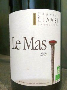 Le Mas 2019 du Domaine Clavel